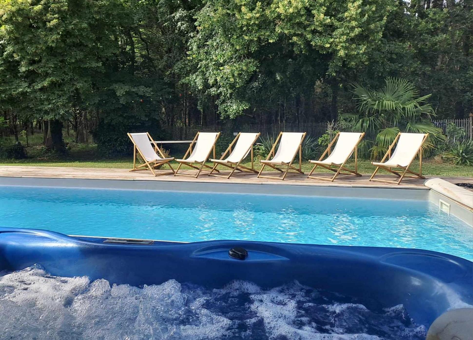 Domaine De Cachaou Logis Du Pujeau Sauna & Piscine Chauffee Villa